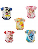 Lovely Cartoons Rompers with front buttons for ease wear (5 Designs)