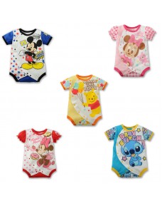 Lovely Cartoons Rompers with front buttons for ease wear (5 Designs)