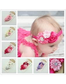 Elegant Flowers Headbands with Rhinestones (6 designs)