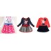 Peppa Pig Embroidery Long sleeve Tutu Dress