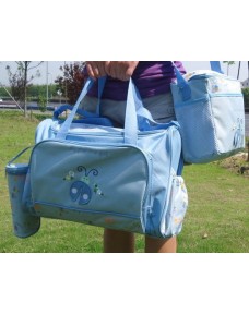 Sweet Lady Bug Style Diaper Bags (4pcs/ Set) - available in PINK and BLUE