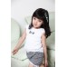 Summer Girl Clothes Set  (2pcs Set) - BLACK