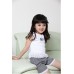 Summer Girl Clothes Set  (2pcs Set) - BLACK