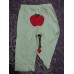 Sweet Apple Rompers Set with Pants & Bibs