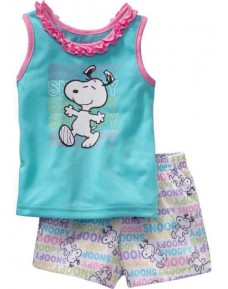 Baby Gap - Sleeves Snoopy T-shirt with pants