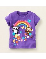 Cutie Rainbow Cartoons T-shirts