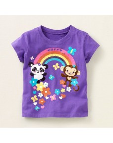 Cutie Rainbow Cartoons T-shirts