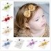 Baby Photo Prop Sequin Bows Shiny Headband (10 colors)