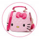 Hello Kitty PU Sling Tote Bag (Pink/ White)