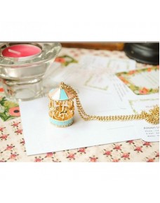 Sweet Carousel Merry-Go-Round Necklace 