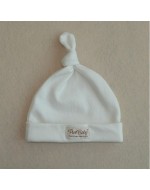 Organic Cotton - Baby Hat (White)
