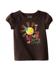 Jumping Beans - Sunny Day Girl's T-Shirt (brown)