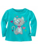 Jumping Beans - Lovely Kitty Long Sleeve T-shirt