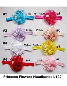 Beautiful Princess Flowers Headbands (L122)
