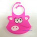 Cute Silicone Baby Bib -100% natural silicone (BPA Free) **BUY 1 FREE 1**