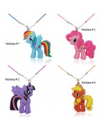 Lovely My Little Pony Cartoon Pendant Necklaces 