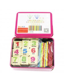 Early Learning Counting Wooden Numbers & Sticks