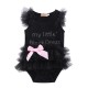 My Little Black Dress Sweet Baby Girl Romper