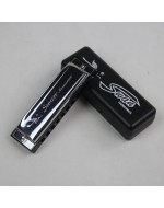 Swan Blues 10 Holes  Harmonica Diatonic Harp  (available in Tone: C / G KEYS)