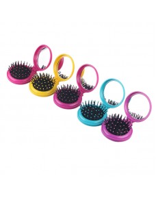 Fashion Airbag Massage Folding Comb With Mirror