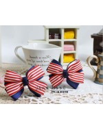 Sweet Red+White+Blue Ribbon Hairband