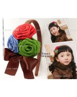 Sweet Flowers Brown Headband **BUY 1 FREE 1**  