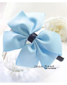 Sweet Blue Ribbon Headband