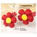 Sweet Red Flower Clip