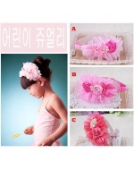 Sweet Roses Headband (3 colors - Pink)