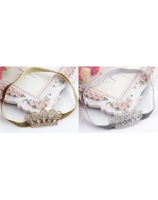 Premium Princess Crown Headbands (Gold/ Silver)