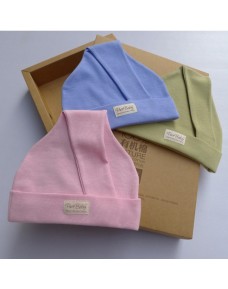 Organic Cotton - Baby Hat (Pink/ Blue)