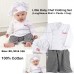 Little Baby Chef Costume/ Clothing Set (LS Shirt + Pants + Cap)