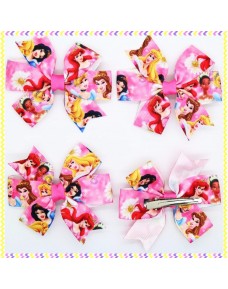 PRINCESS RIBBON BOW HAIR CLIP