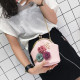 Fashion Stereo Flowers Small Tote/ Handbag 