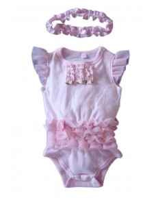 Sweet Rompers with headband Set