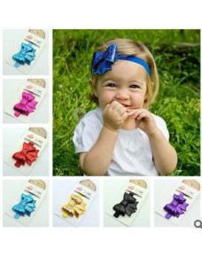 Sequins Bow/ Ribbon Style Headbands (10 colours)